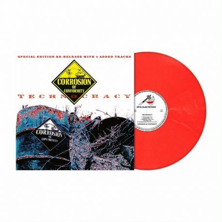 CORROSION OF CONFORMITY - TECHNOCRACY (1 LP) - SPECIAL RED WHITE EDITION