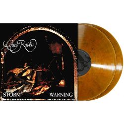 COUNT RAVEN - STORM WARNING (2 LP) - CLEAR RUSTY BROWN EDITION