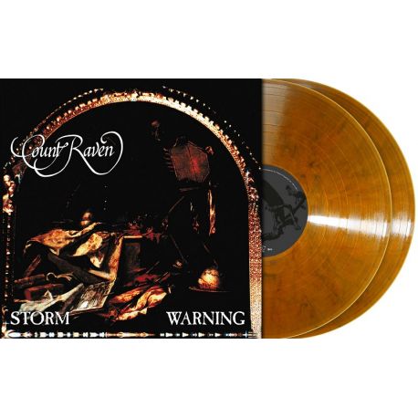 COUNT RAVEN - STORM WARNING (2 LP) - CLEAR RUSTY BROWN EDITION