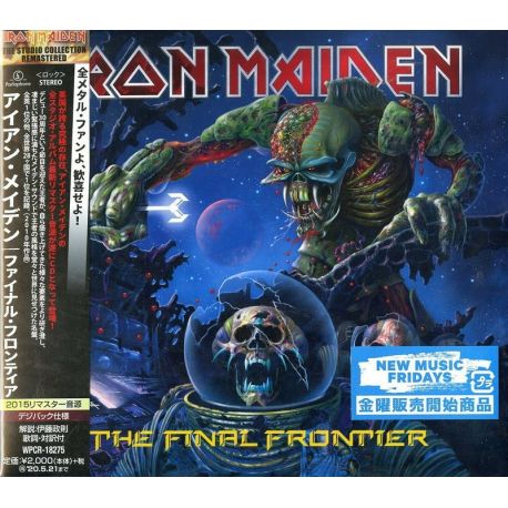 IRON MAIDEN - THE FINAL FRONTIER (1 CD) - THE STUDIO COLLECTION REMASTERED - WYDANIE JAPOŃSKIE