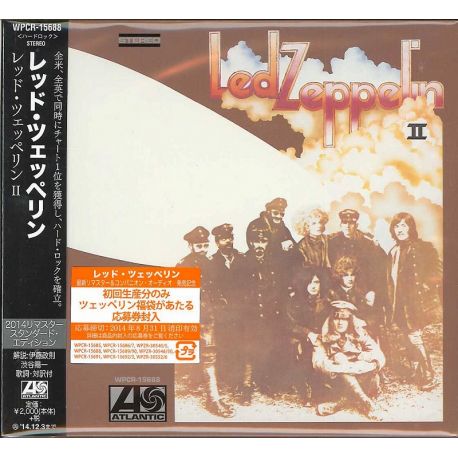 LED ZEPPELIN - II (1 CD) - WYDANIE JAPOŃSKIE