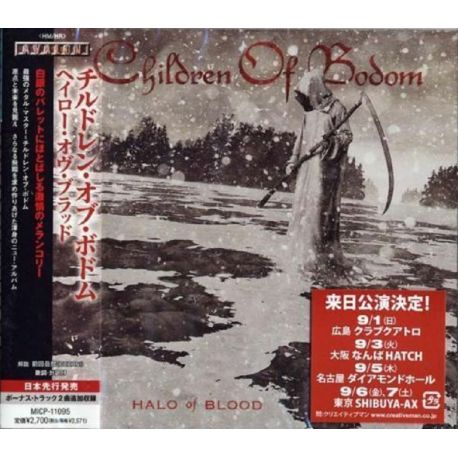 CHILDREN OF BODOM - HALO OF BLOOD (1 CD) - WYDANIE JAPOŃSKIE