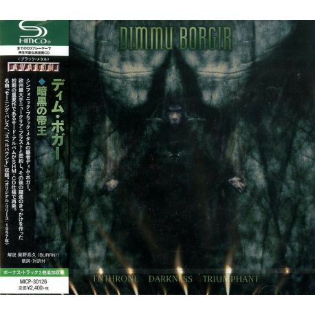 DIMMU BORGIR - ENTHRONE DARKNESS TRIUMPHANT (1 SHM-CD) - WYDANIE JAPOŃSKIE