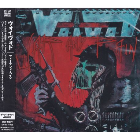 VOIVOD - WAR AND PAIN (1 CD) - WYDANIE JAPOŃSKIE