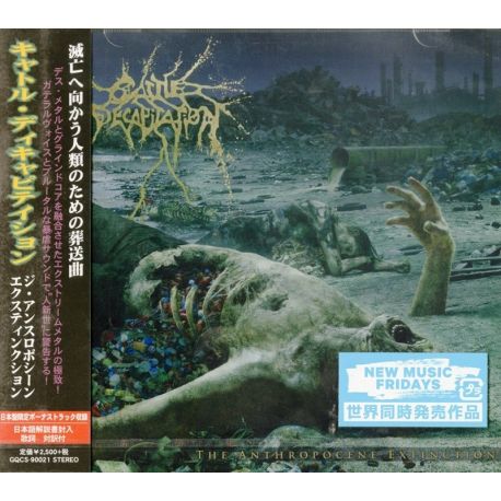 CATTLE DECAPITATION - THE ANTHROPOCENE EXTINCTION (1 CD) - WYDANIE JAPOŃSKIE