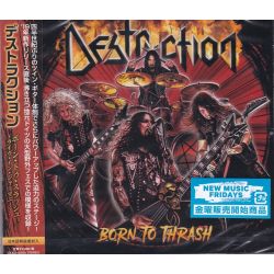 DESTRUCTION - BORN TO THRASH (1 CD) - WYDANIE JAPOŃSKIE