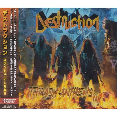 DESTRUCTION - THRASH ANTHEMS II (1 CD) - WYDANIE JAPOŃSKIE