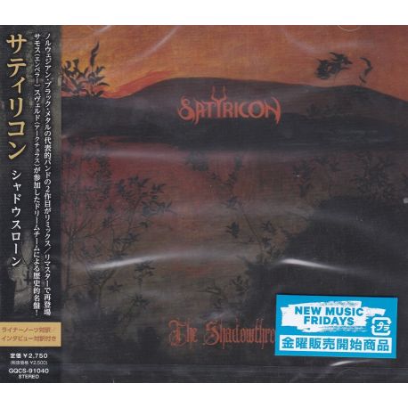 SATYRICON - THE SHADOWTHRONE (1 CD) - WYDANIE JAPOŃSKIE