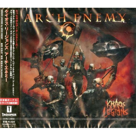 ARCH ENEMY - KHAOS LEGIONS (1 CD) - WYDANIE JAPOŃSKIE