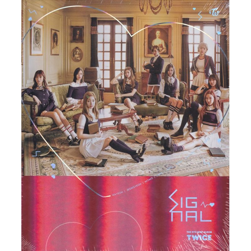 TWICE - SIGNAL: THE 4TH MINI ALBUM (PHOTOBOOK + CD) - A VERSION 