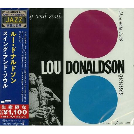 DONALDSON, LOU - SWING AND SOUL (1 CD) - WYDANIE JAPOŃSKIE 
