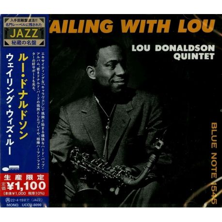 DONALDSON, LOU - WAILING WITH LOU (1 CD) - WYDANIE JAPOŃSKIE 
