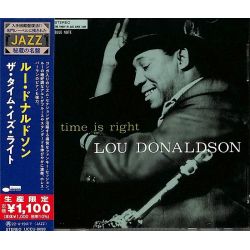 DONALDSON, LOU - TIME IS RIGHT (1 CD) - WYDANIE JAPOŃSKIE 