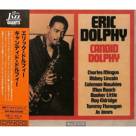 DOLPHY, ERIC - CANDID DOLPHY (1 CD) - WYDANIE JAPOŃSKIE 