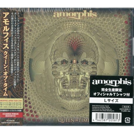 AMORPHIS - QUEEN OF TIME (1 CD) + T-SHIRT - LIMITED EDITION - WYDANIE JAPOŃSKIE