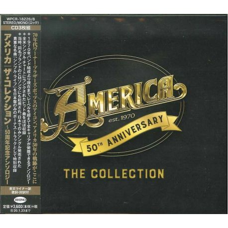 AMERICA - THE COLLECTION (3 CD) - WYDANIE JAPOŃSKIE