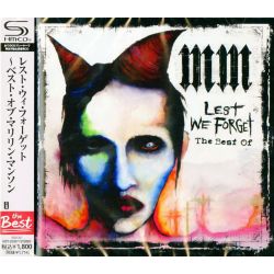 MARILYN MANSON - LEST WE FORGET: THE BEST OF (1 SHM-CD) - WYDANIE JAPOŃSKIE