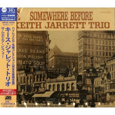 JARRETT, KEITH TRIO - SOMEWHERE BEFORE (1 UHQCD) - WYDANIE JAPOŃSKIE 