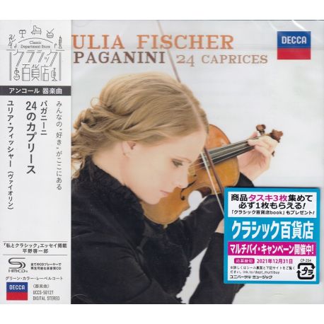 PAGANINI, NICCOLO - 24 CAPRICES - JULIA FISCHER (1 SHM-CD) - WYDANIE JAPOŃSKIE