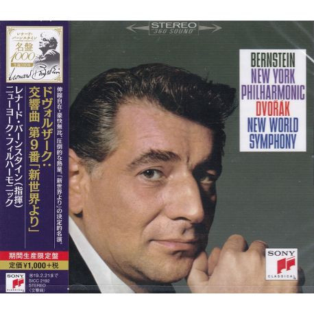 DVORAK, ANTONIN - NEW WORLD SYMPHONY - LEONARD BERNSTEIN (1 CD) - WYDANIE JAPOŃSKIE