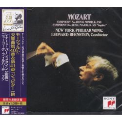 MOZART, WOLFGANG AMADEUS - SYMPHONY NO. 40 & NO. 41 - LEONARD BERNSTEIN (1 CD) - WYDANIE JAPOŃSKIE