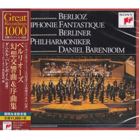 BERLIOZ, HECTOR - SYMPHONIE FANTASTIQUE - DANIEL BARENBOIM (1 CD) - WYDANIE JAPOŃSKIE