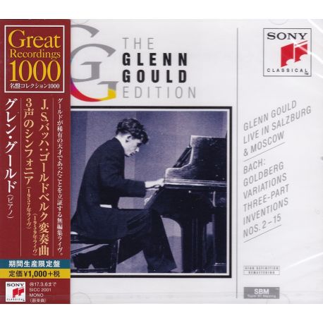 BACH, JOHANN SEBASTIAN - GOLDBERG VARATIONS - GLENN GOULD (1 CD) - WYDANIE JAPOŃSKIE