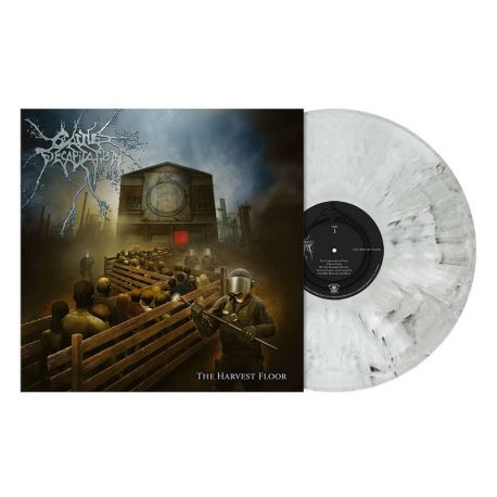 CATTLE DECAPITATION - THE HARVEST FLOOR (1 LP) - WHITE BLACK MARBLED VINYL EDITION