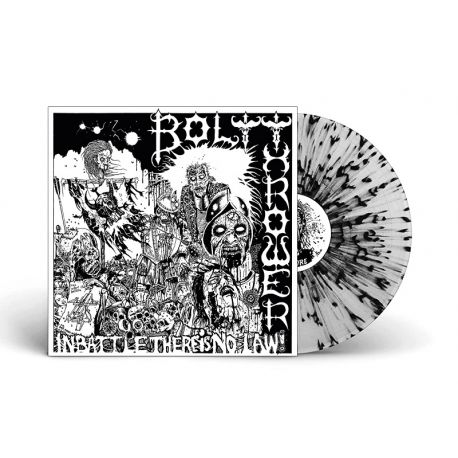 BOLT THROWER - IN BATTLE THERE IS NO LAW (1 LP) - LIMITED CLEAR/GREY/WHITE SPLATTER EDITION