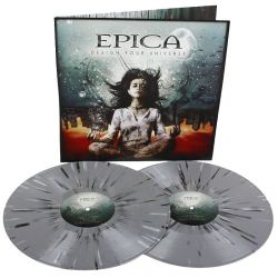 EPICA - DESIGN YOUR UNIVERSE (2 LP) - LIMITED GREY/WHITE/BLACK SPLATTER EDITION