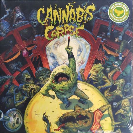 CANNABIS CORPSE - THE WEEDING E.P. (1 EP) - POT WEED VINYL EDITION