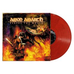 AMON AMARTH - VERSUS THE WORLD (1 LP) - CRIMSON RED MARBLED VINYL