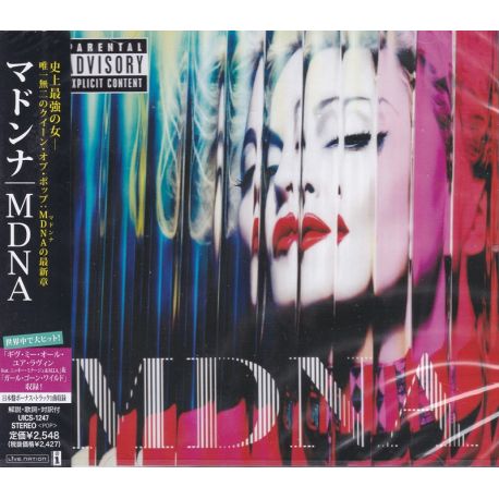 MADONNA - MDNA (1 CD) - WYDANIE JAPOŃSKIE