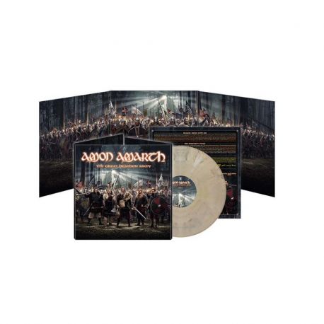 AMON AMARTH - THE GREAT HEATHEN ARMY (1 LP) - FUR OFF WHITE VINYL