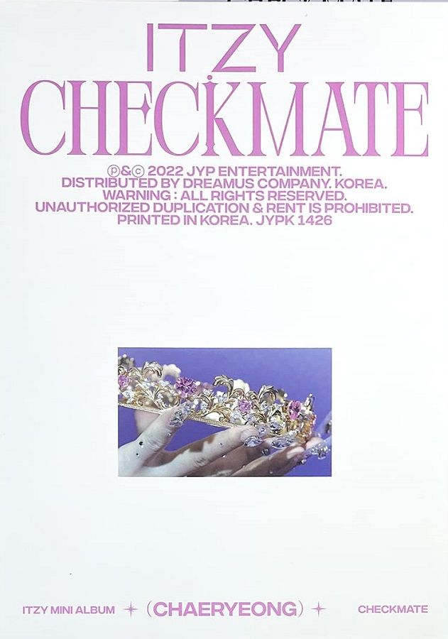 ITZY - ITZY - [CHECKMATE] (STANDARD EDITION - YEJI Ver.) Photobook