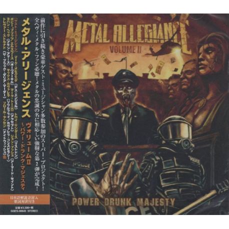 METAL ALLEGIANCE - VOL. II / POWER DRUNK MAJESTY (1 CD) - WYDANIE JAPOŃSKIE