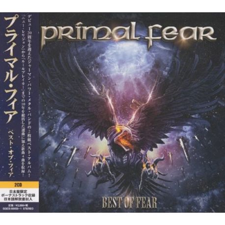 PRIMAL FEAR - BEST OF FEAR (2 CD) - WYDANIE JAPOŃSKIE