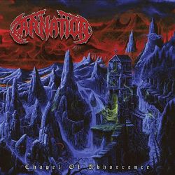 CARNATION - CHAPEL OF ABHORRENCE (1 LP) - YELLOW/GREEN MARBLED VINYL