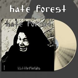 HATE FOREST - BATTLEFIELDS (1 LP) - BONE VINYL