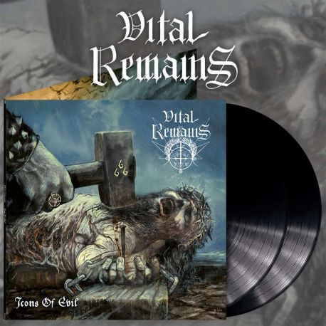 VITAL REMAINS - ICONS OF EVIL (2 LP) - 180 GRAM