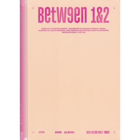 TWICE - BETWEEN 1&2 (PHOTOBOOK + CD) - ARCHIVE VERSION