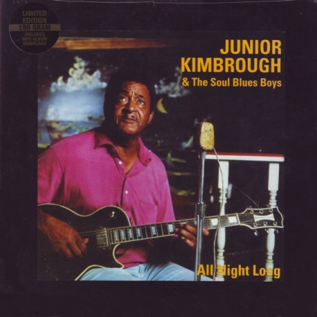 KIMBROUGH, JUNIOR & SOUL BLUES BOYS, THE - ALL NIGHT LONG (1LP+MP3 DOWNLOAD) - 180 GRAM PRESSING - WYDANIE AMAERYKAŃSKIE