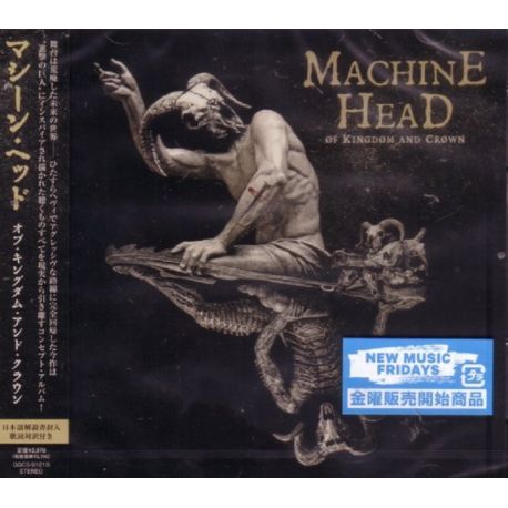 MACHINE HEAD - OF KINGDOM AND CROWN (1 CD) - WYDANIE JAPOŃSKIE