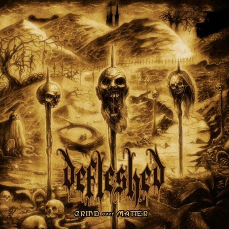 DEFLESHED - GRIND OVER MATTER (1 LP) - 180 GRAM VINYL