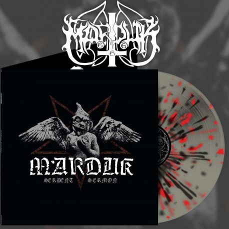 MARDUK - SERPENT SERMON (1 LP) - 180 GRAM GREY WITH BLACK & RED SPLATTER