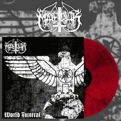 MARDUK - WORLD FUNERAL (1 LP) - RED/BLACK MARBLE VINYL