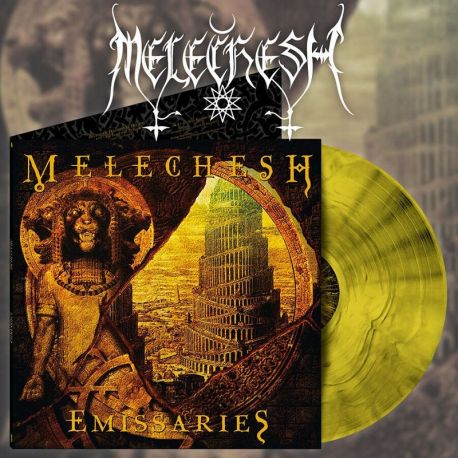 MELECHESH - EMISSARIES (1 LP) - YELLOW/BLACK VINYL