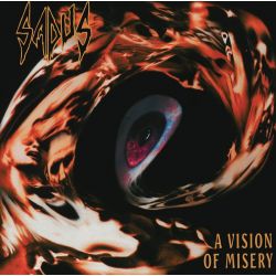 SADUS - A VISION OF MISERY (1 LP) - TRANSPARENT RED VINYL