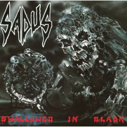  SADUS - SWALLOWED IN BLACK (1 LP) - TRANSPARENT RED VINYL