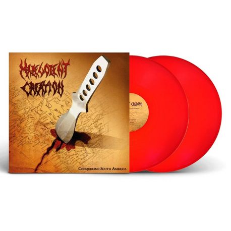 MALEVOLENT CREATION - CONQUERING SOUTH AMERICA (2 LP) - RED TRANSPARENT VINYL